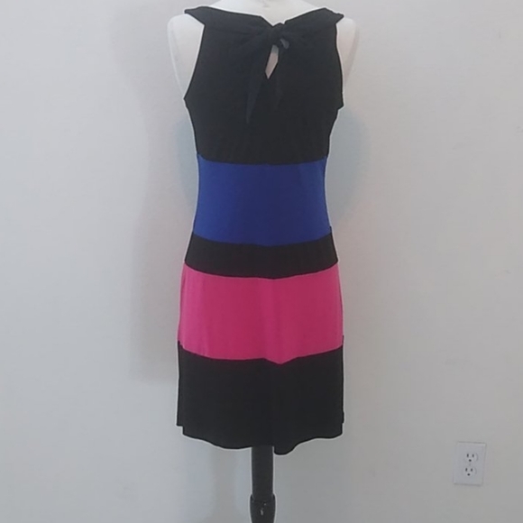 Enfocus Studio Colorblock Midi Dress,  Multicolor, size 4 - Picture 5 of 11